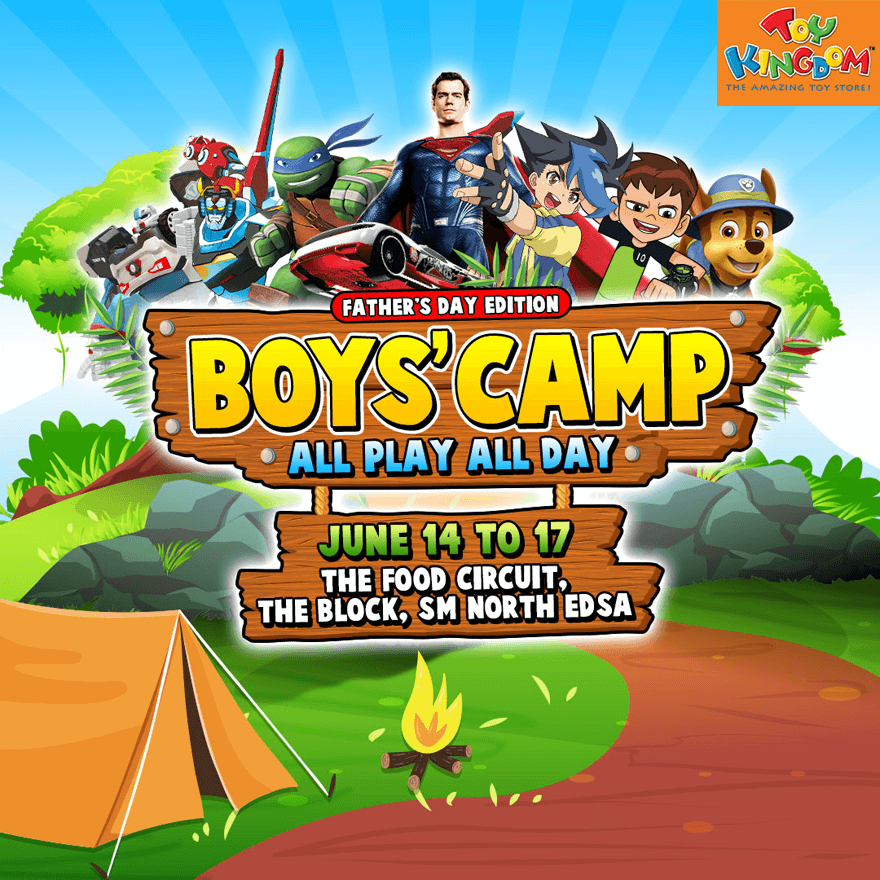 Fun Weekend with Dad: Play All Day at Boys’ Camp!