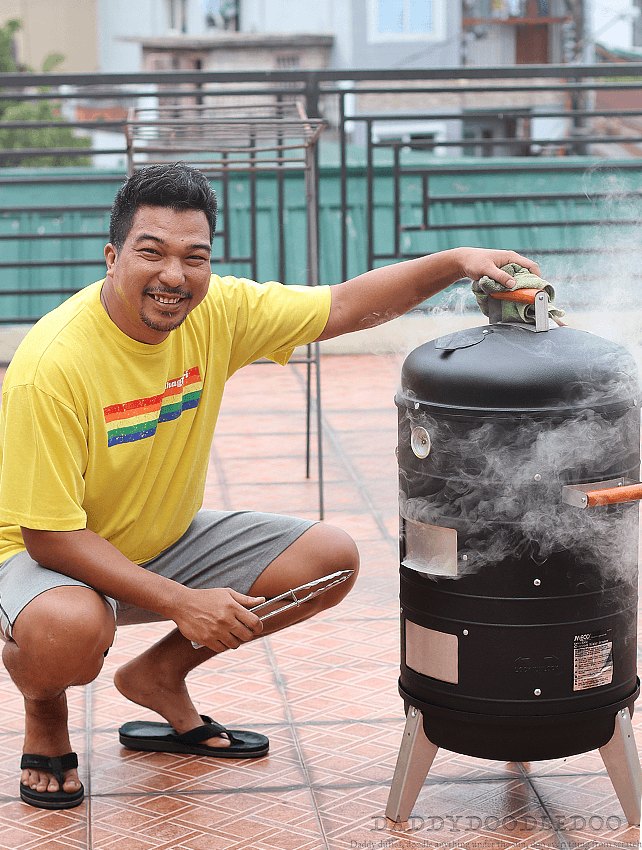 We Bought A Meco Charcoal Water Smoker And Grill