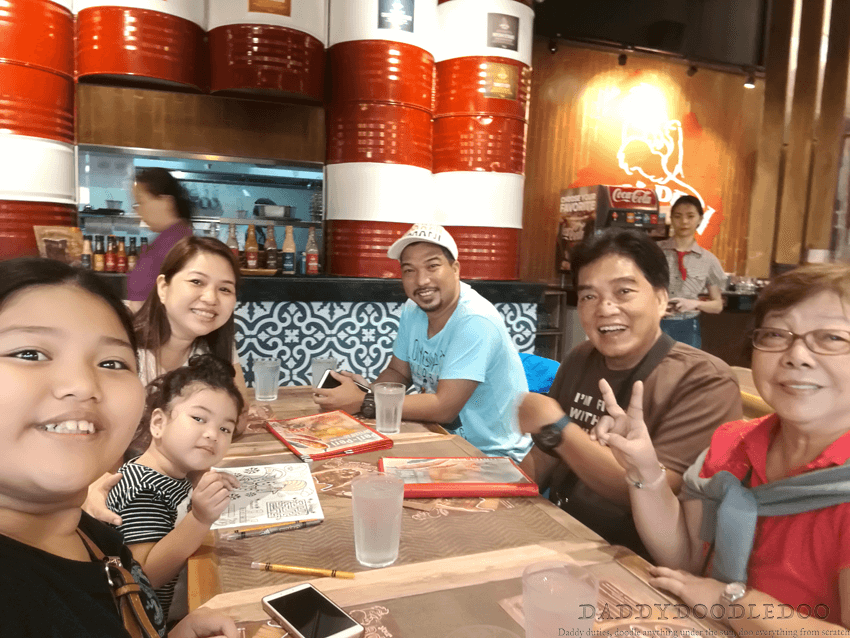 Peri-Peri Charcoal Chicken with the Family