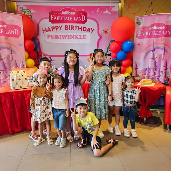 Twinkle's 8th Birthday party at Jollibee